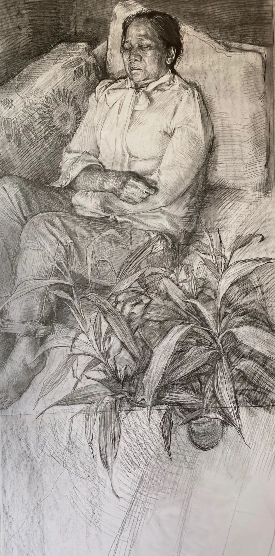 中央美院基础部素描作品欣赏，果然不凡！(图10)