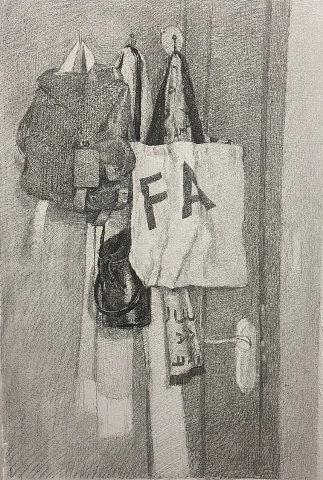 中央美院基础部素描作品欣赏，果然不凡！(图22)