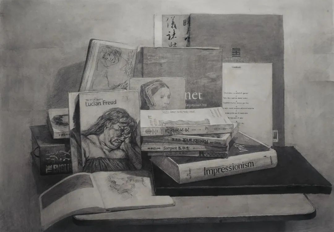 中央美院基础部素描作品欣赏，果然不凡！(图30)