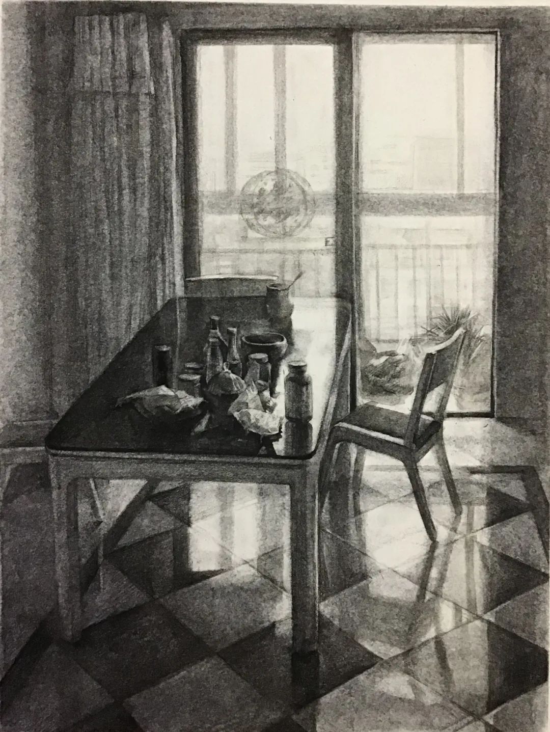 中央美院基础部素描作品欣赏，果然不凡！(图31)