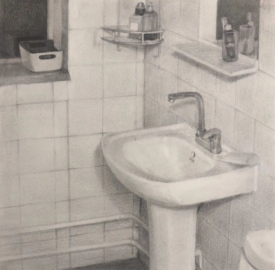 中央美院基础部素描作品欣赏，果然不凡！(图36)