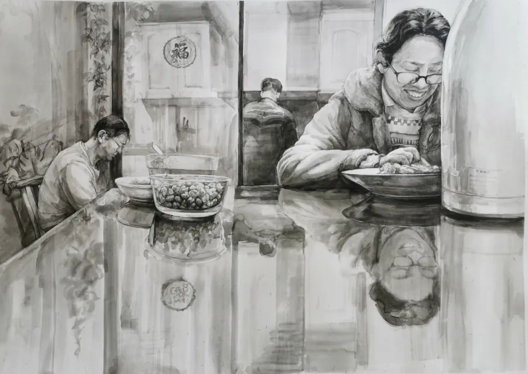 中央美院基础部素描作品欣赏，果然不凡！(图49)