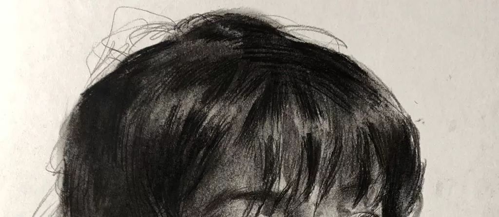 朱传奇素描头像作品(图8)