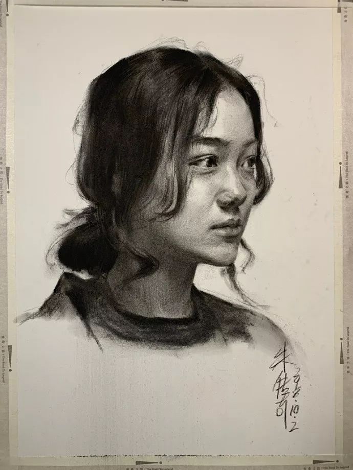 朱传奇素描头像作品(图28)