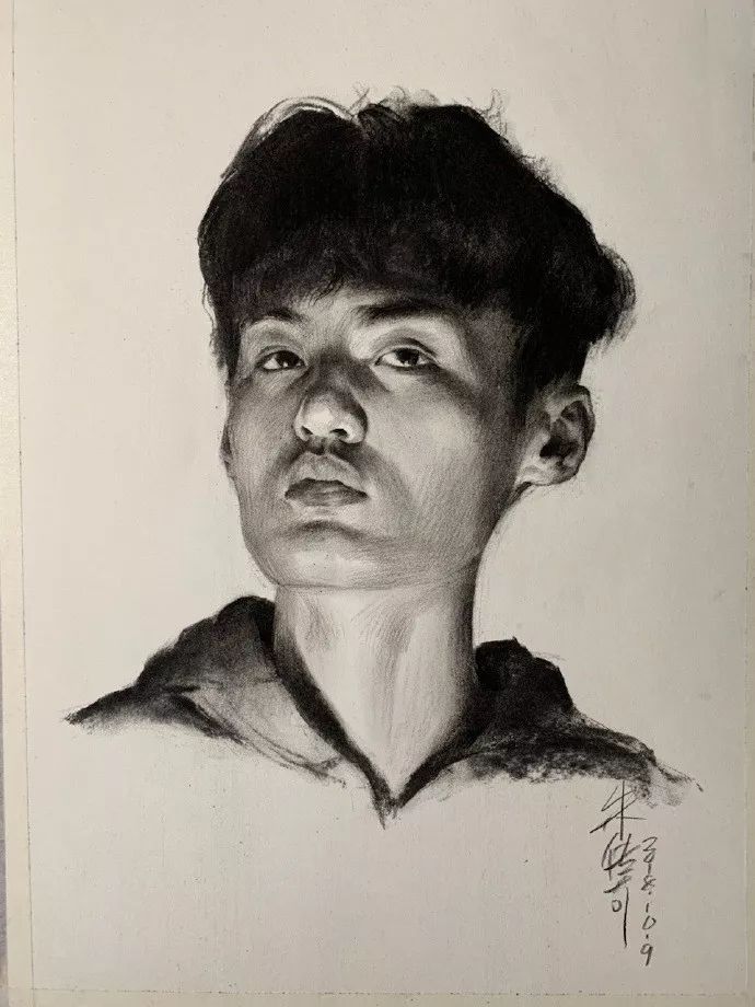 朱传奇素描头像作品(图21)