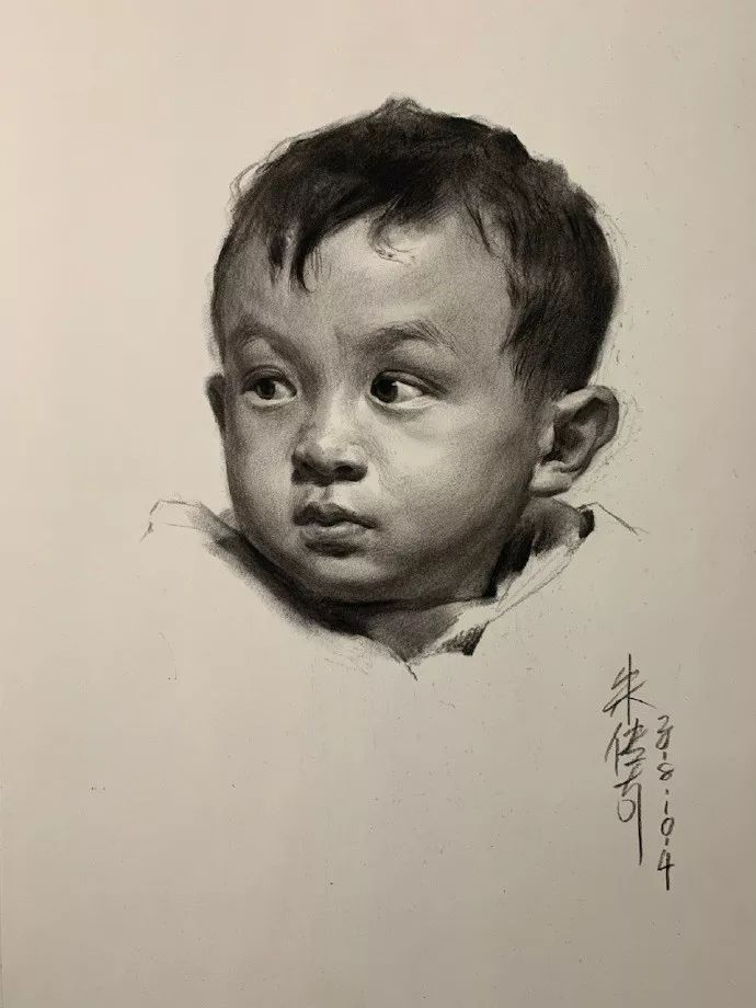 朱传奇素描头像作品(图42)