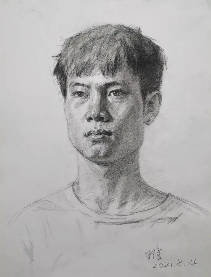 学院实力派高手，朱隆素描速写精选(图21)