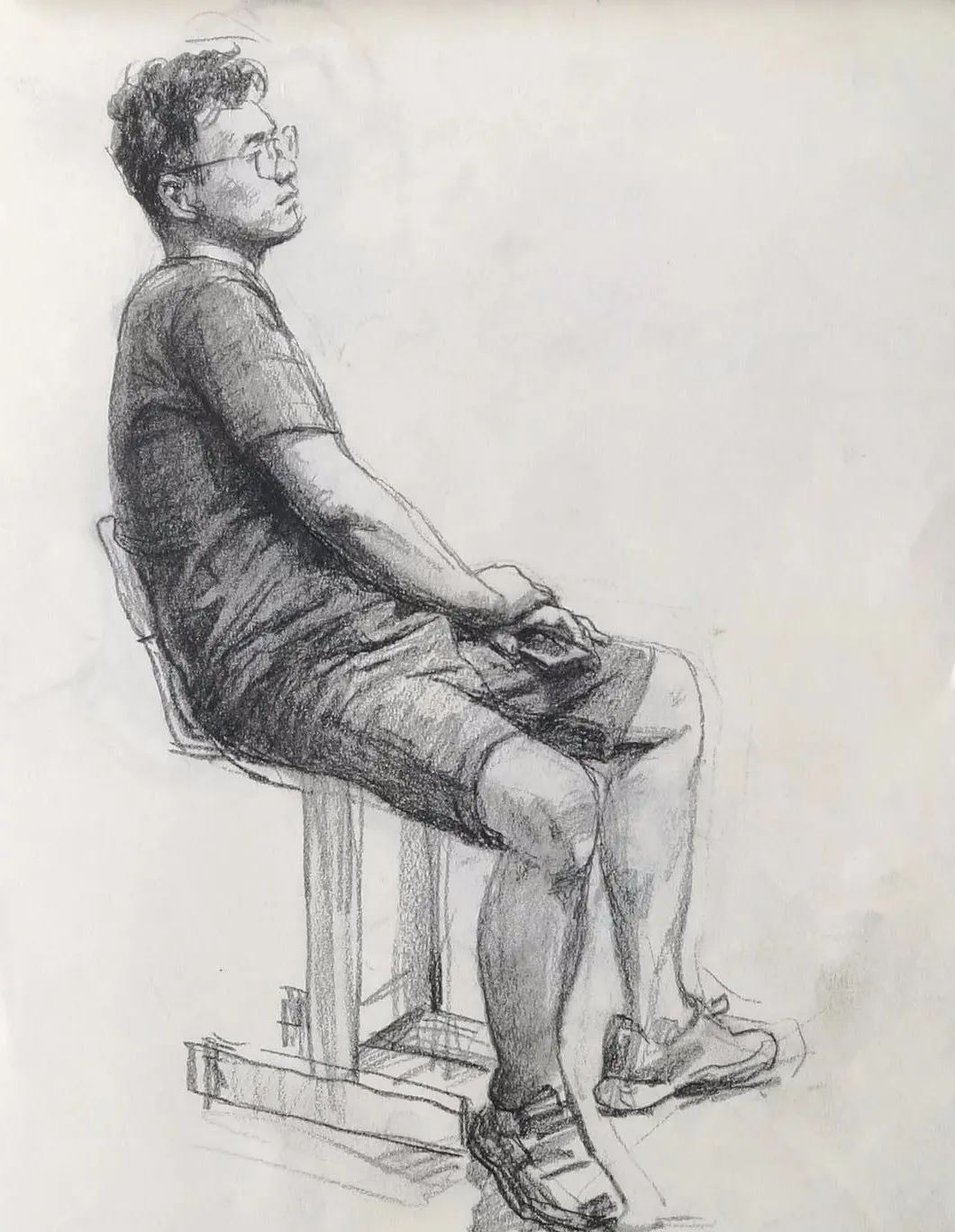 学院实力派高手，朱隆素描速写精选(图45)