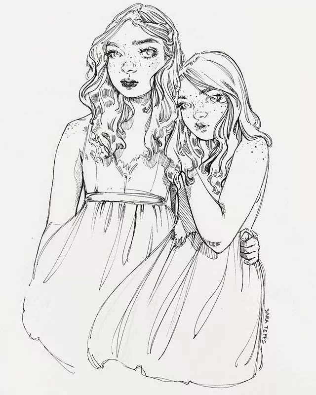 美国女画家 Sara Tepes 的速写作品(图5)