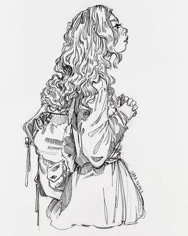美国女画家 Sara Tepes 的速写作品(图9)