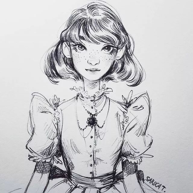 美国女画家 Sara Tepes 的速写作品(图14)