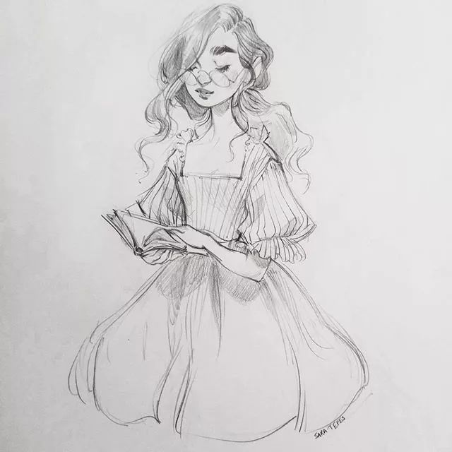 美国女画家 Sara Tepes 的速写作品(图17)