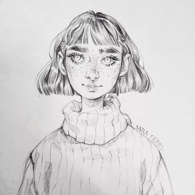 美国女画家 Sara Tepes 的速写作品(图27)