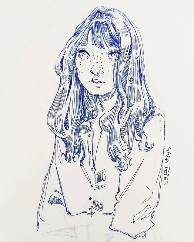 美国女画家 Sara Tepes 的速写作品(图32)