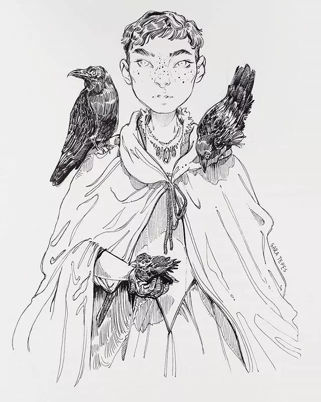 美国女画家 Sara Tepes 的速写作品(图31)