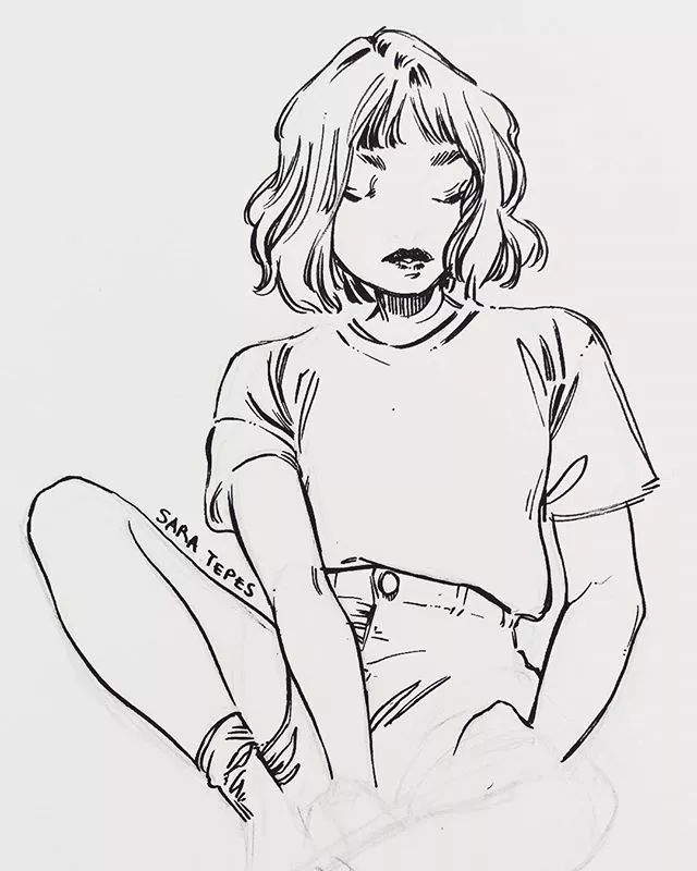 美国女画家 Sara Tepes 的速写作品(图33)