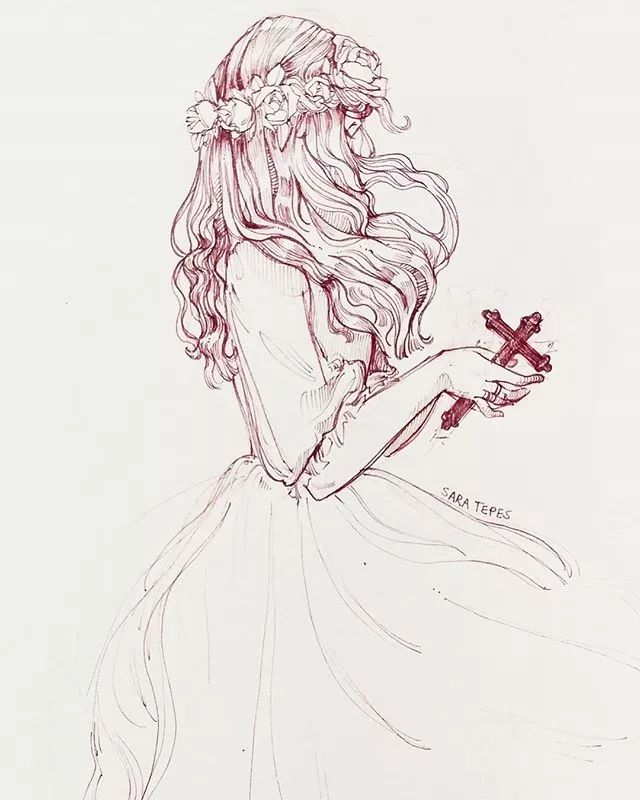 美国女画家 Sara Tepes 的速写作品(图38)