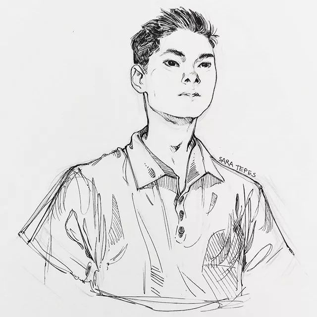 美国女画家 Sara Tepes 的速写作品(图35)