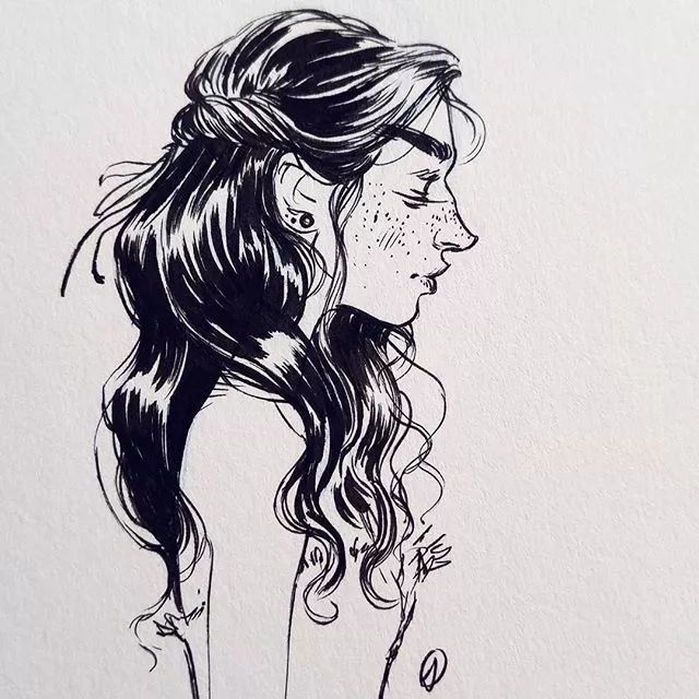 美国女画家 Sara Tepes 的速写作品(图45)