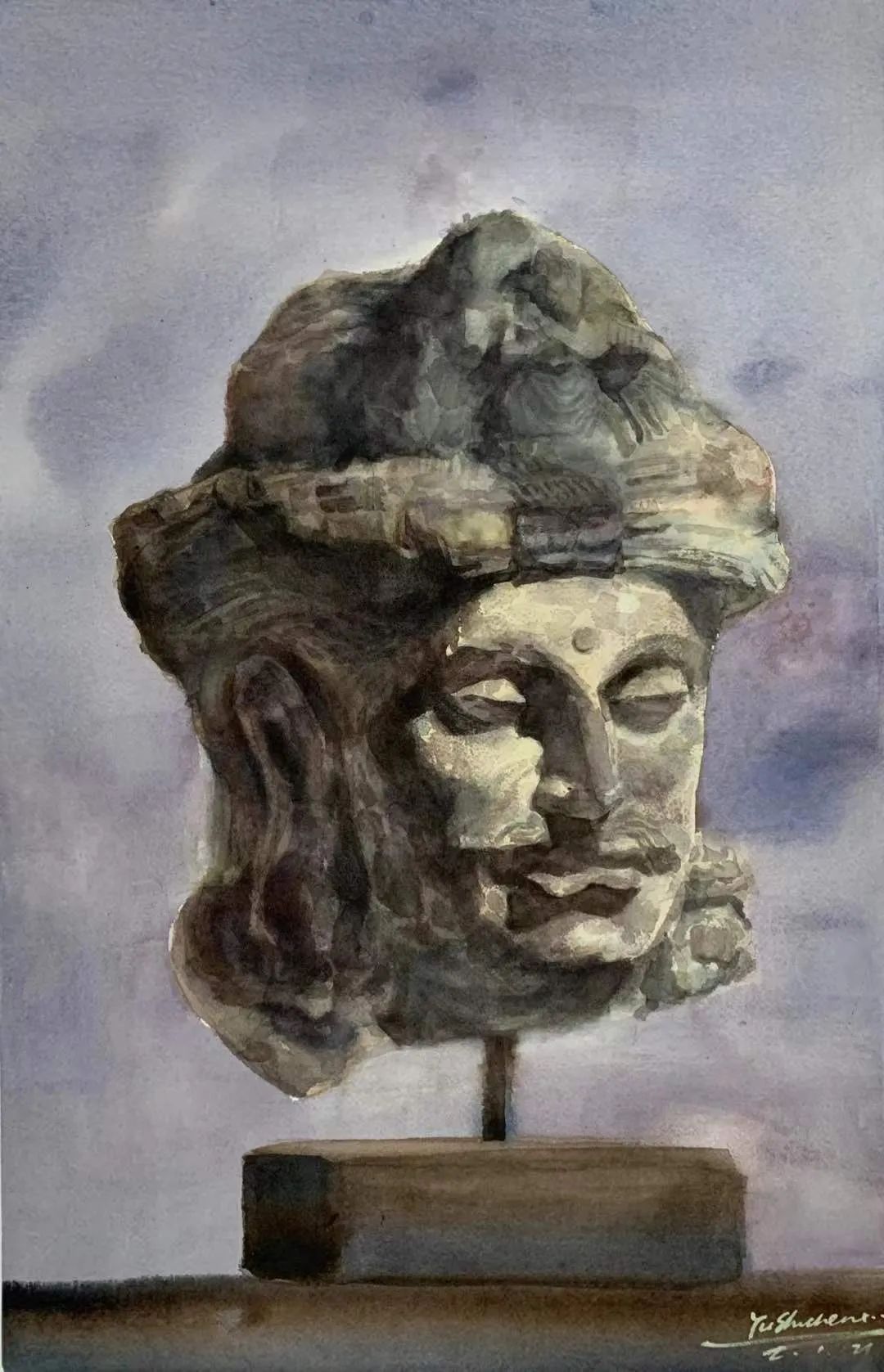 寻·觅 | 云南艺术学院附属艺术学校2019级五年制美术专业转段展（附作品）(图79)