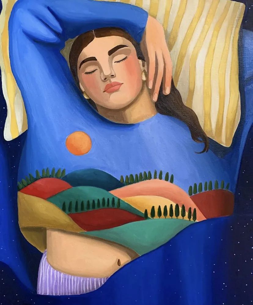 法国女人爱画大码女孩，登上《时尚芭莎》杂志，在巴黎办个展(图17)