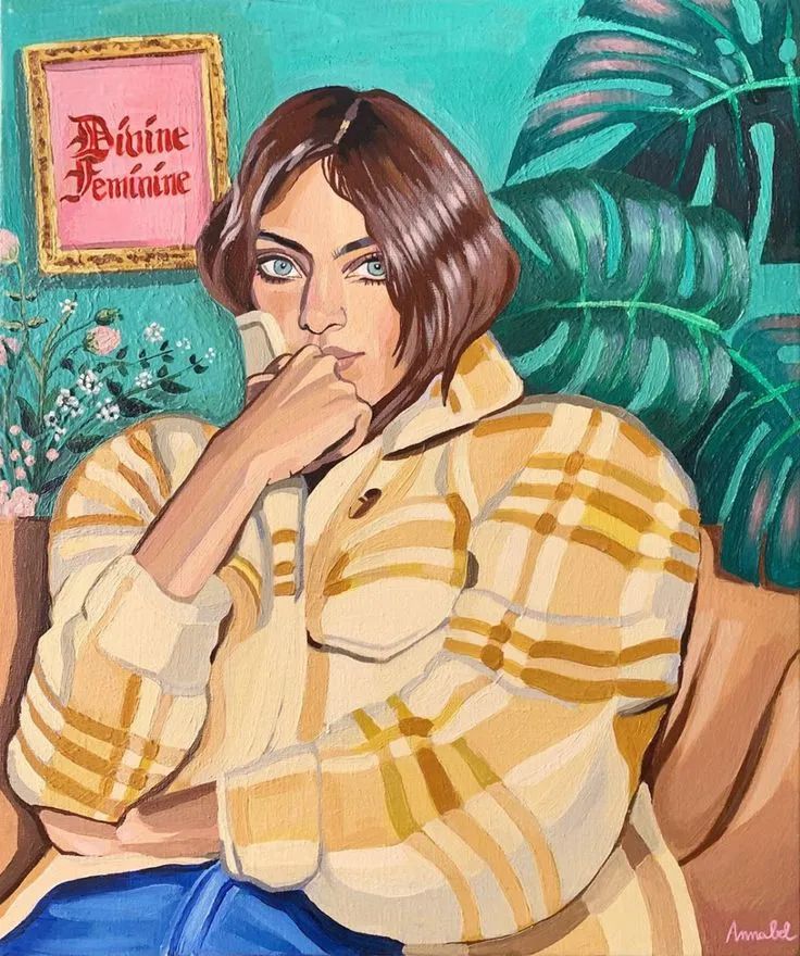 法国女人爱画大码女孩，登上《时尚芭莎》杂志，在巴黎办个展(图41)