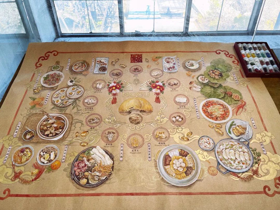 最美插画师李晓林丨成名于二十四节气画作，用水彩画出了最正宗的中国风味！(图6)