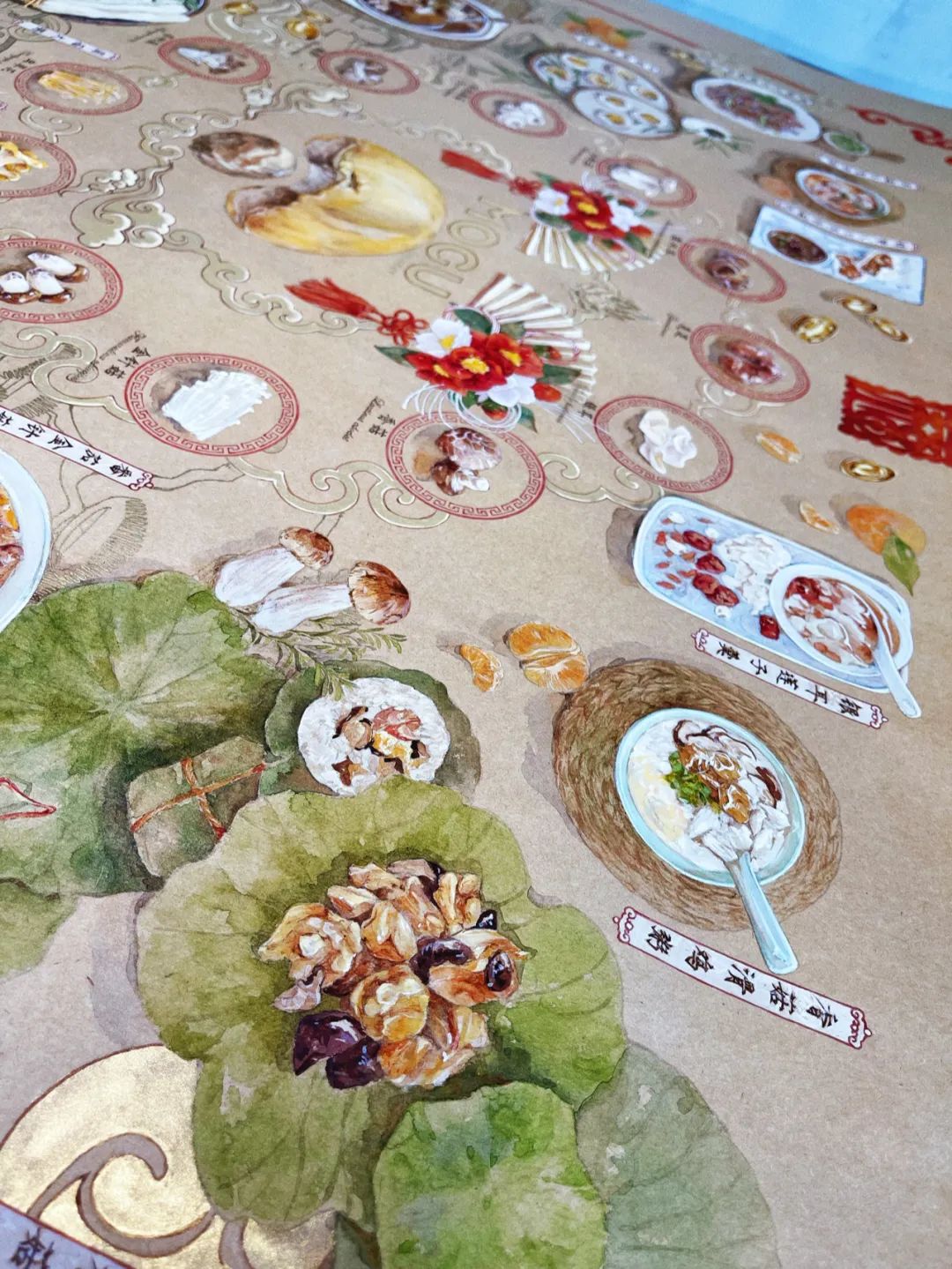 最美插画师李晓林丨成名于二十四节气画作，用水彩画出了最正宗的中国风味！(图9)