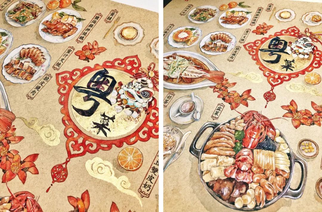 最美插画师李晓林丨成名于二十四节气画作，用水彩画出了最正宗的中国风味！(图16)