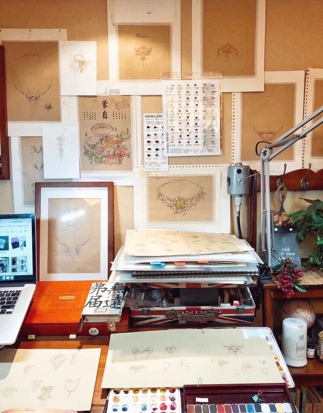 最美插画师李晓林丨成名于二十四节气画作，用水彩画出了最正宗的中国风味！(图14)