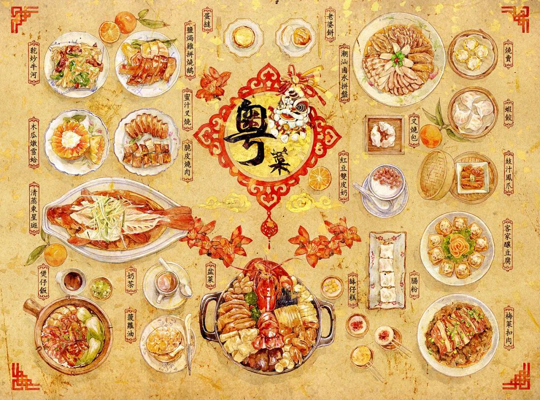 最美插画师李晓林丨成名于二十四节气画作，用水彩画出了最正宗的中国风味！(图23)