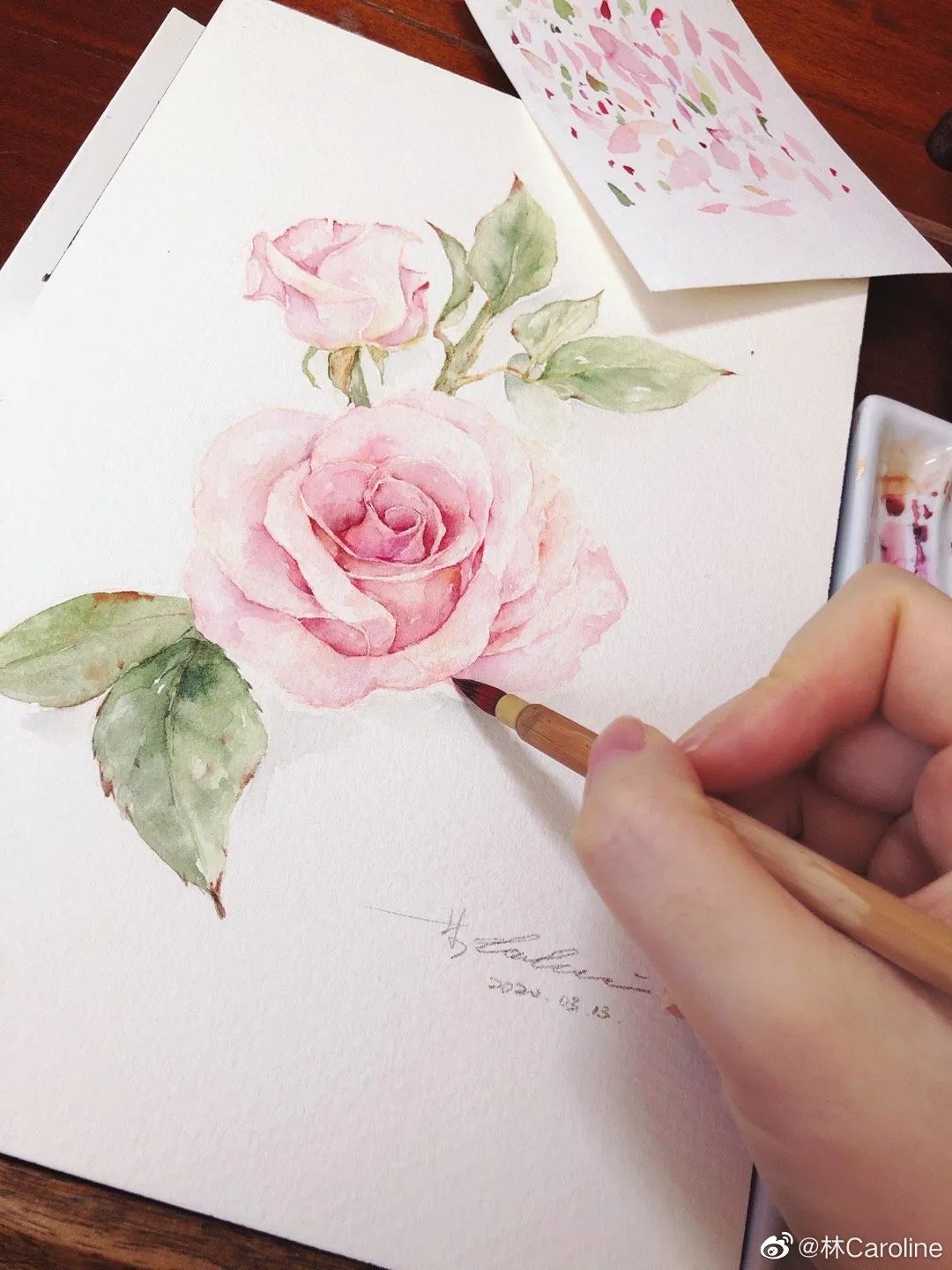 最美插画师李晓林丨成名于二十四节气画作，用水彩画出了最正宗的中国风味！(图54)