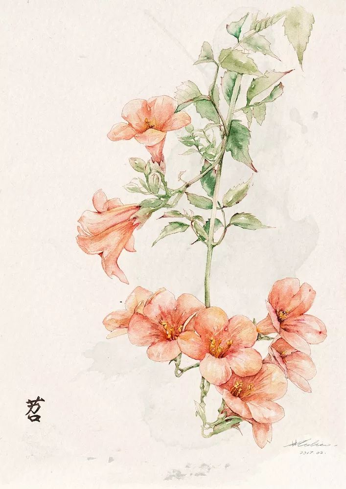最美插画师李晓林丨成名于二十四节气画作，用水彩画出了最正宗的中国风味！(图51)