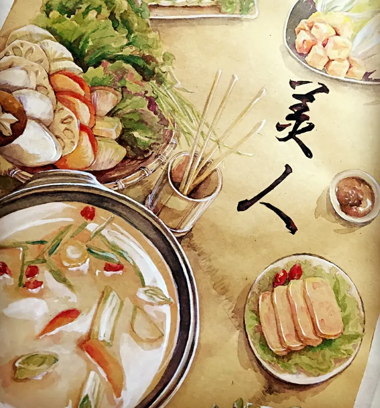 最美插画师李晓林丨成名于二十四节气画作，用水彩画出了最正宗的中国风味！(图60)