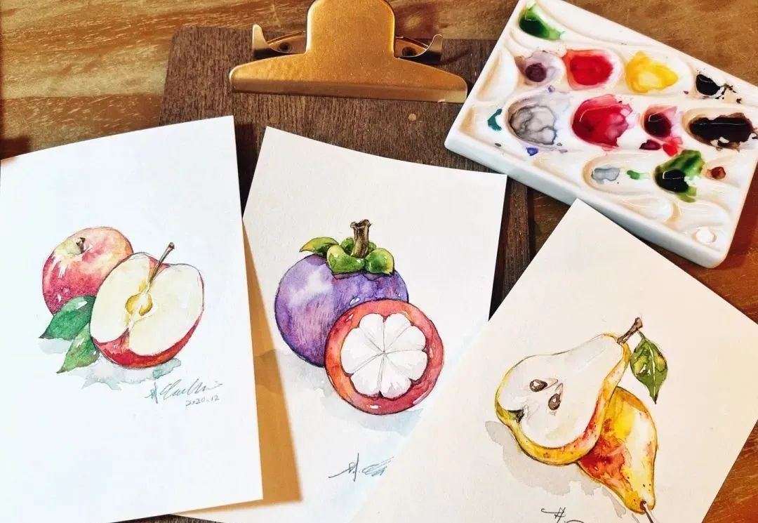 最美插画师李晓林丨成名于二十四节气画作，用水彩画出了最正宗的中国风味！(图71)