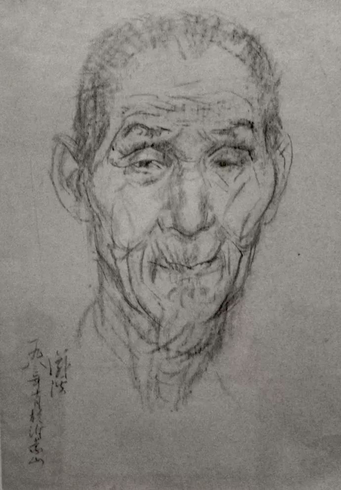 央美孙滋溪教授，素描作品欣赏(图15)
