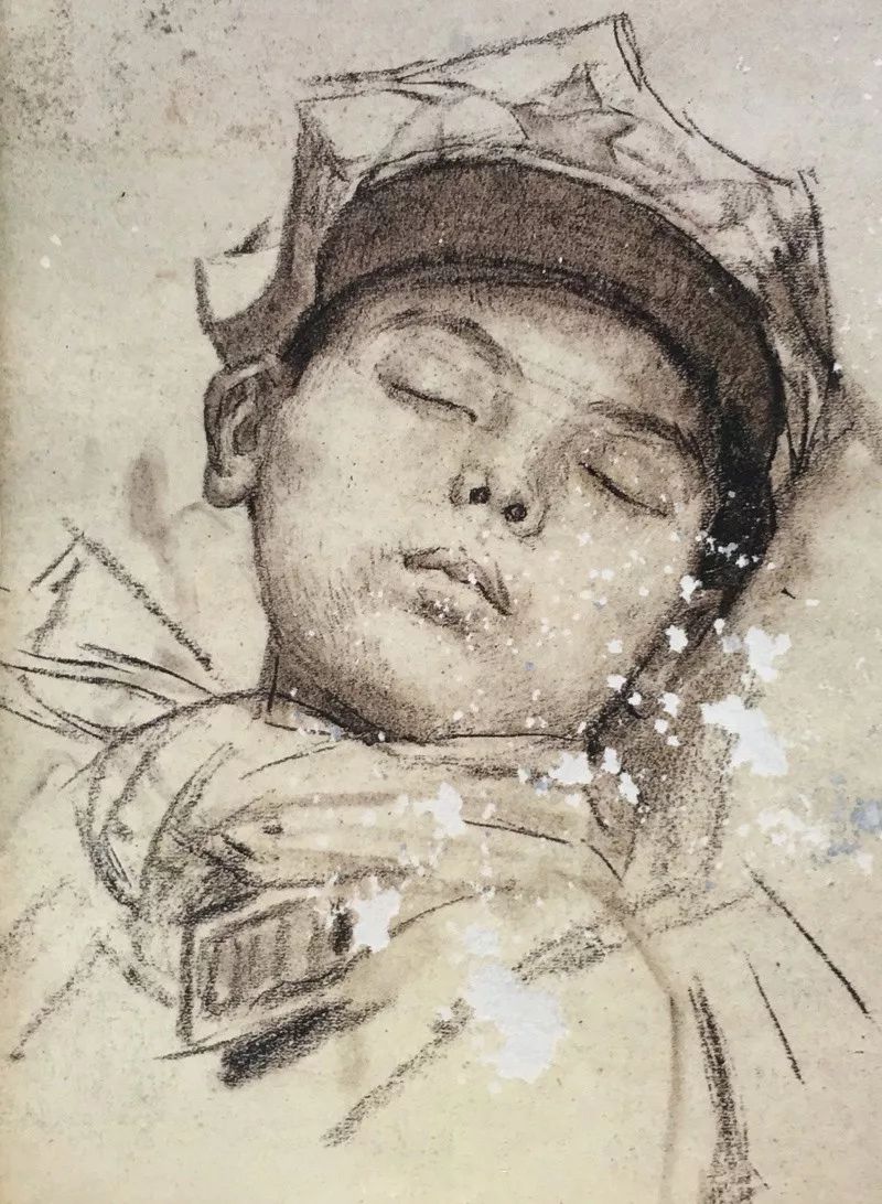 央美孙滋溪教授，素描作品欣赏(图2)