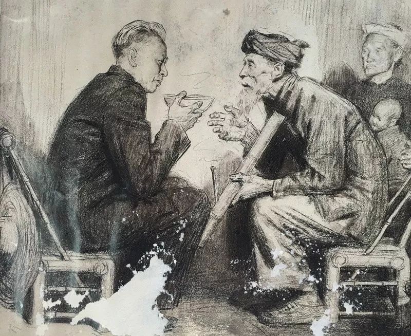 央美孙滋溪教授，素描作品欣赏(图4)