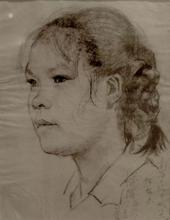 央美孙滋溪教授，素描作品欣赏(图13)