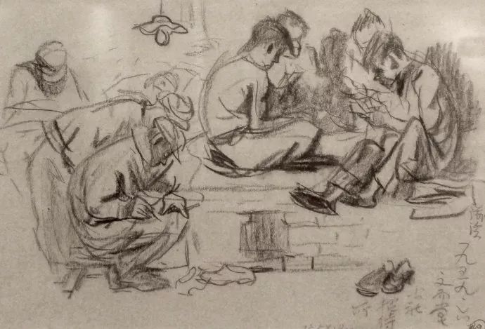 央美孙滋溪教授，素描作品欣赏(图22)