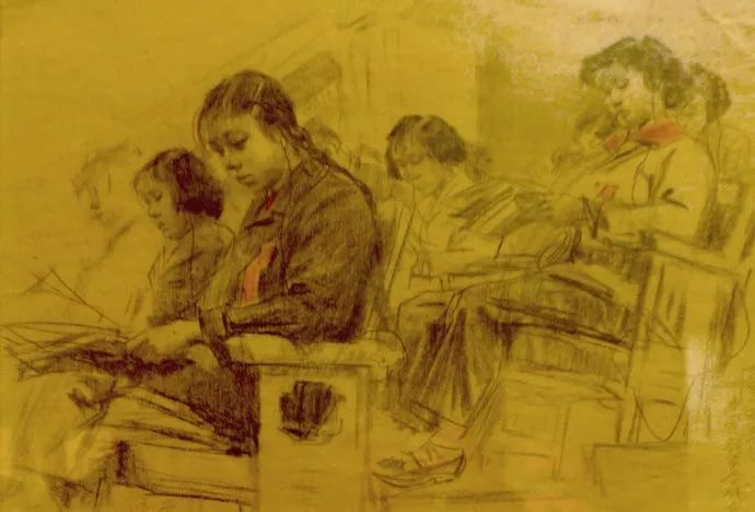 央美孙滋溪教授，素描作品欣赏(图41)