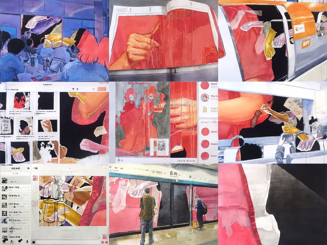 2022 • 广州美院绘画艺术学院研究生毕业作品(图51)