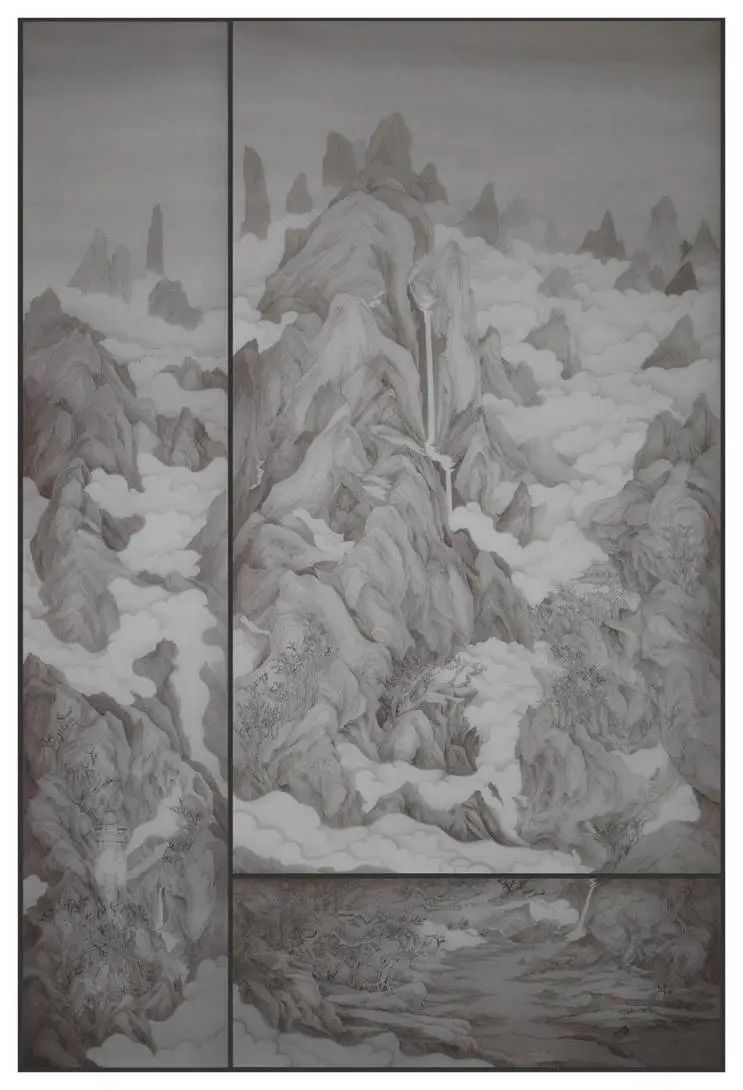 中央美术学院 中国画学院山水画专业本科生毕业作品(图3) 中央美术学院 中国画学院山水画专业本科生毕业作品(图3)