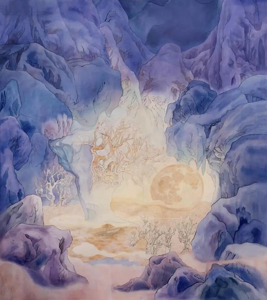 中央美术学院 中国画学院山水画专业本科生毕业作品(图9) 中央美术学院 中国画学院山水画专业本科生毕业作品(图9)
