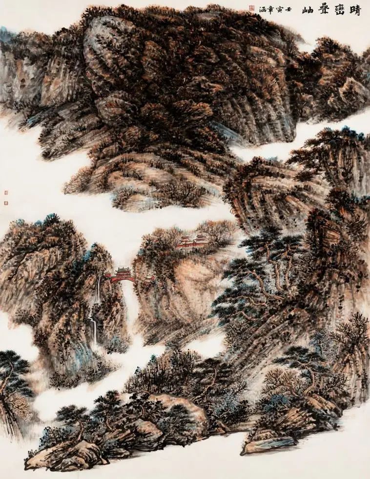 中央美术学院 中国画学院山水画专业本科生毕业作品(图15) 中央美术学院 中国画学院山水画专业本科生毕业作品(图15)