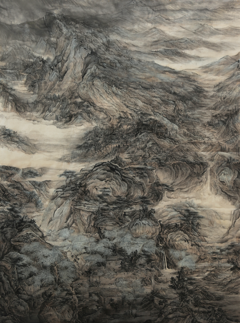 中央美术学院 中国画学院山水画专业本科生毕业作品(图19) 中央美术学院 中国画学院山水画专业本科生毕业作品(图19)