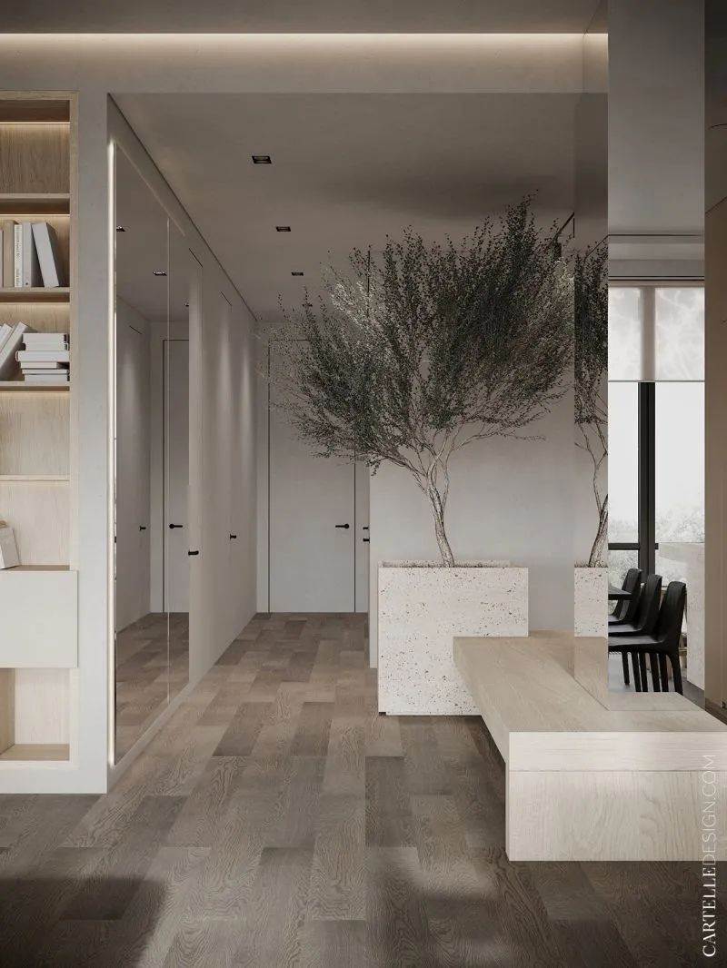 165㎡四口之家，简约温馨的住宅！(图2)