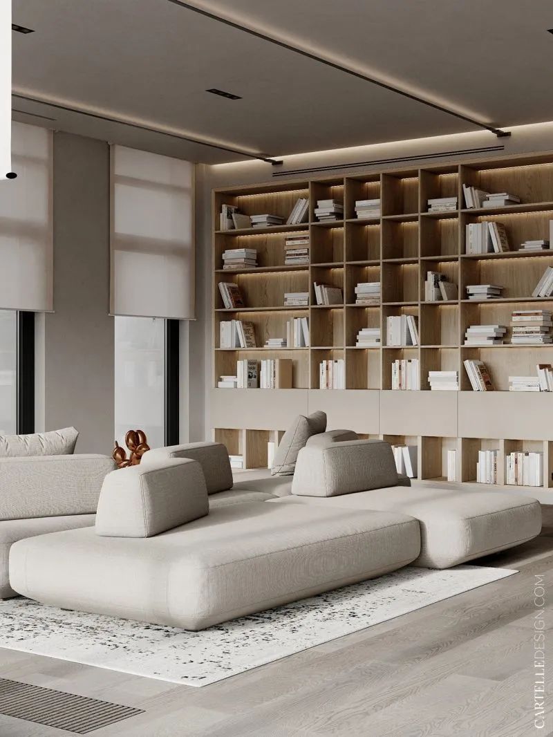 165㎡四口之家，简约温馨的住宅！(图6)