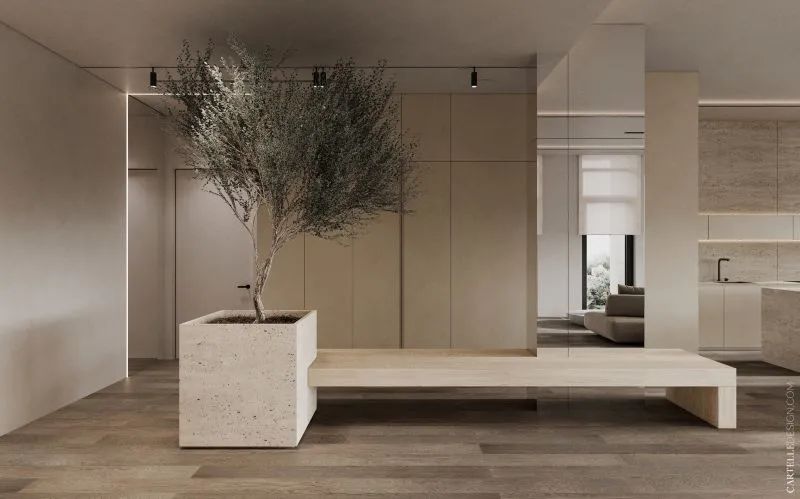 165㎡四口之家，简约温馨的住宅！(图4)