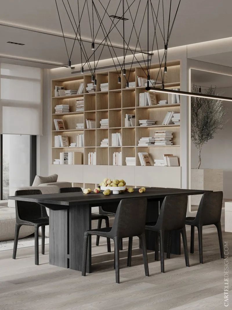 165㎡四口之家，简约温馨的住宅！(图11)